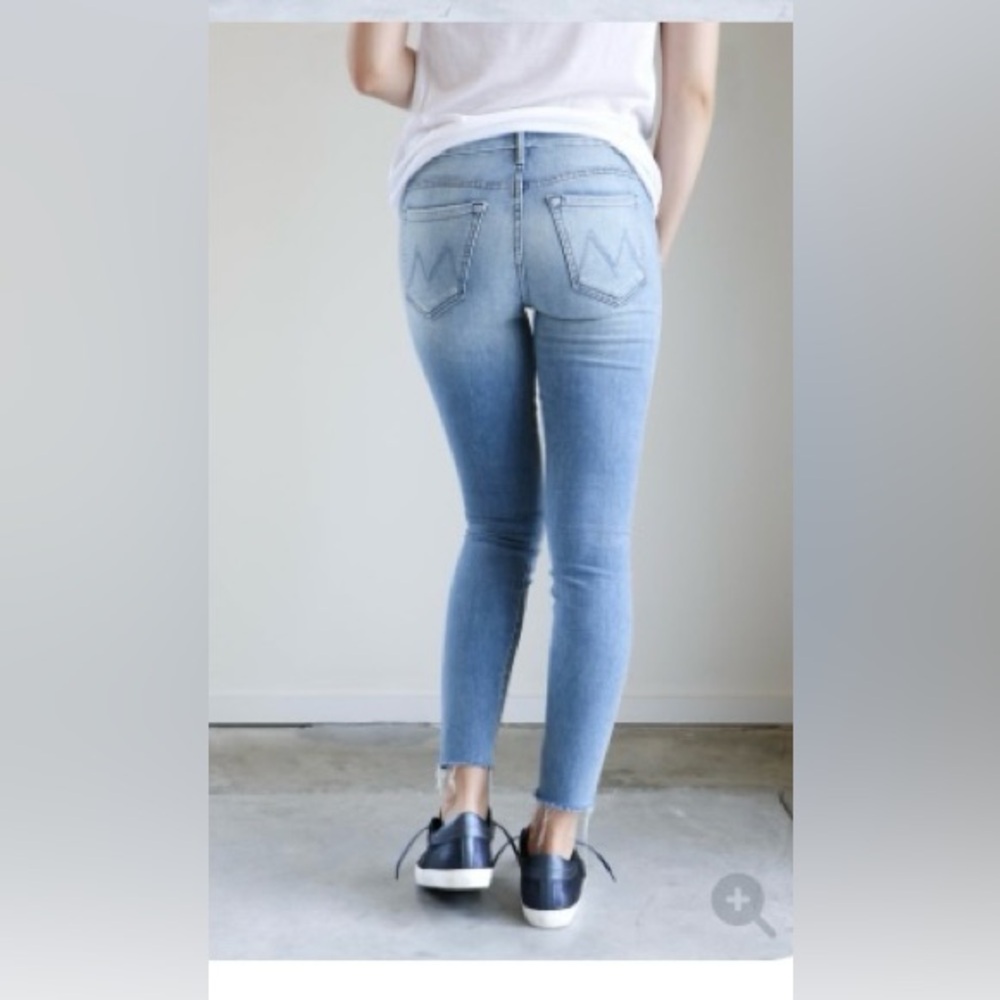 MOTHER Looker Ankle Fray, size 24 - Picture 9 of 11